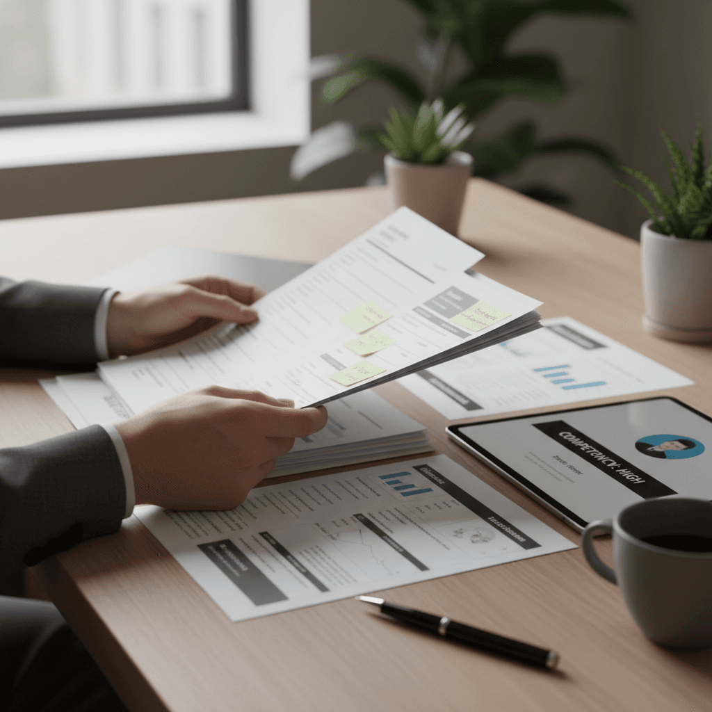 Personalvermittlungsteam in aktion