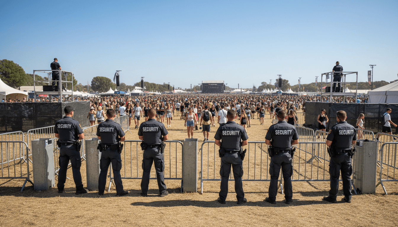 Sicherheit bei Veranstaltungen und Events