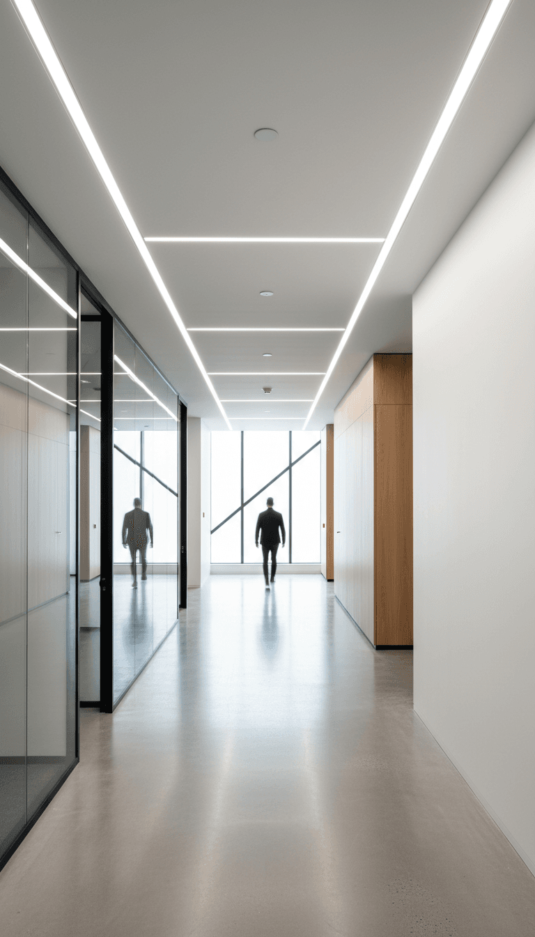 Fertiggestelltes Gewerbeprojekt mit modernem Design
